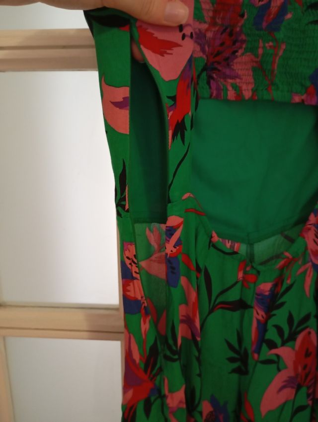 Mono largo estampado flores