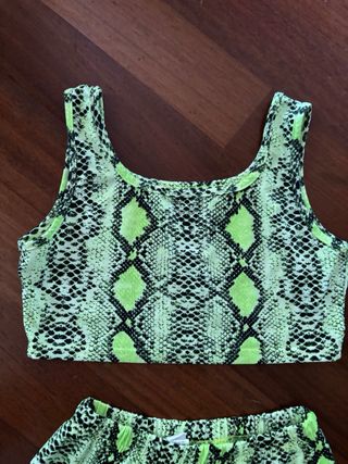 Completino ragazza 12 anni top pantaloncini