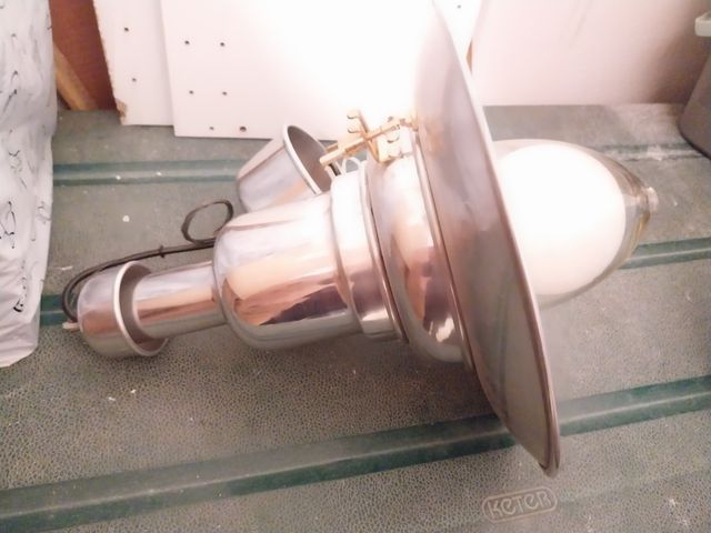 Lámpara colgante Ikea - Metal y cristal