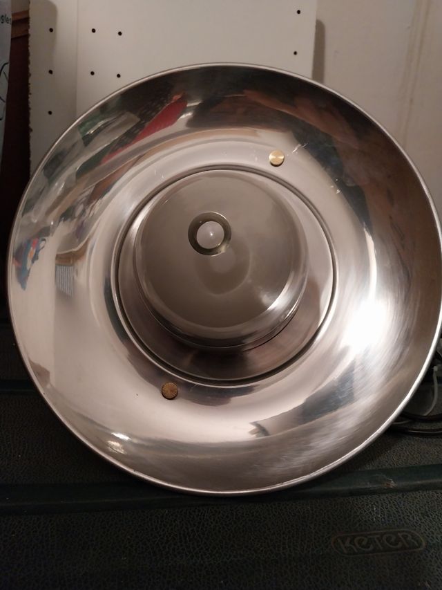 Lámpara colgante Ikea - Metal y cristal