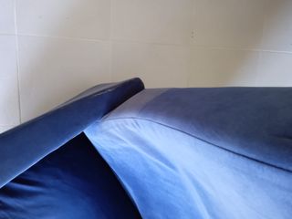 Butaca con relleno de plumas de oca