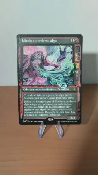 Miedo a perderse algo - Cartas Magic Duskmourn