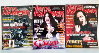 Revistas Rock Heavy Metal Hammer Kerrang Guitarra