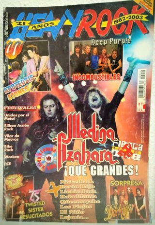 Revistas Rock Heavy Metal Hammer Kerrang Guitarra