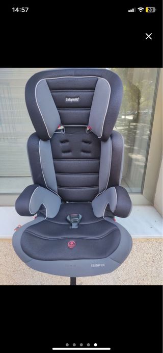 Silla coche Bebeauto isofix Grupo 2-3 Con ISOFIX