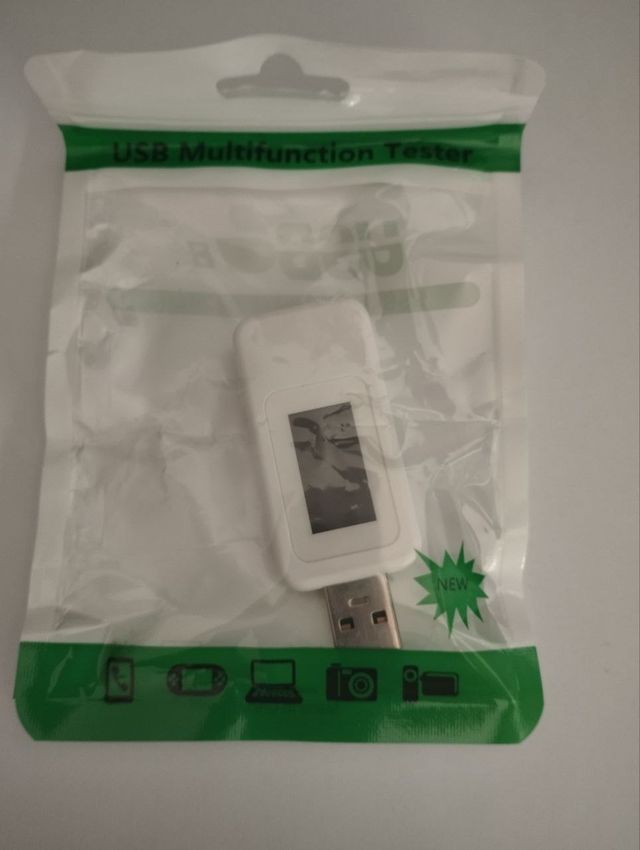 Tester voltmetro USB KWS-MX18L 10in1 QC3 PD