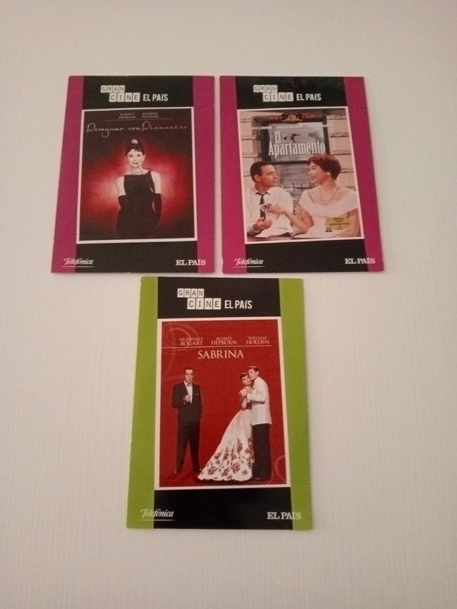 3 DVD El País: Desayuno, Apartamento, Sabrina
