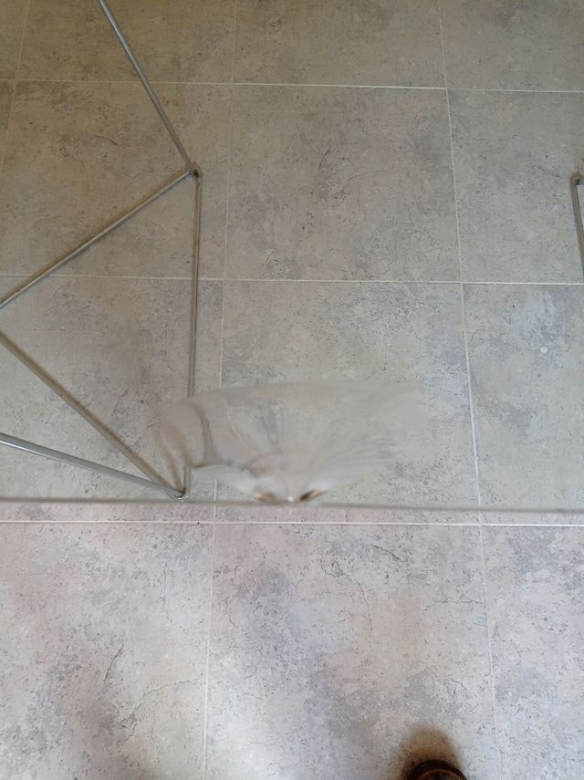 Mesa cristal moderna oficina