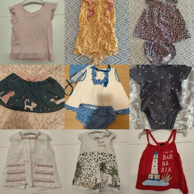 Ropa verano bebé 9-12 meses
