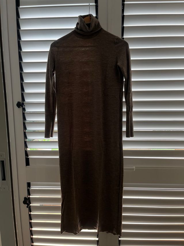 Vestido Zara - Talla S - Lana Merino