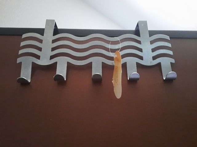 Appenditutto retroporta in metallo 30cm - nuovo