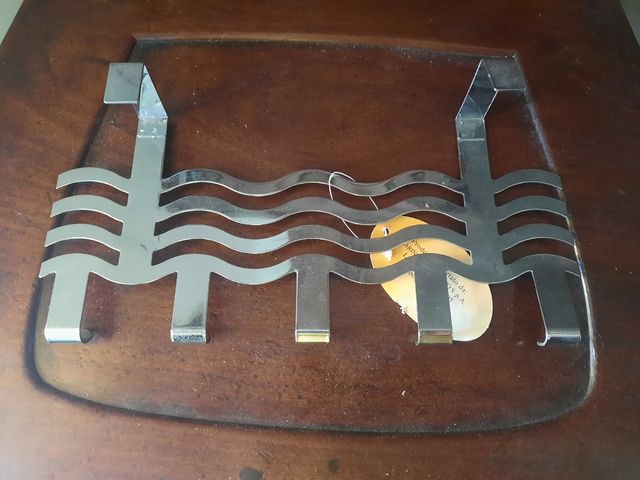 Appenditutto retroporta in metallo 30cm - nuovo