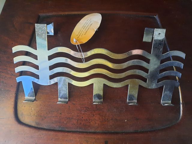 Appenditutto retroporta in metallo 30cm - nuovo