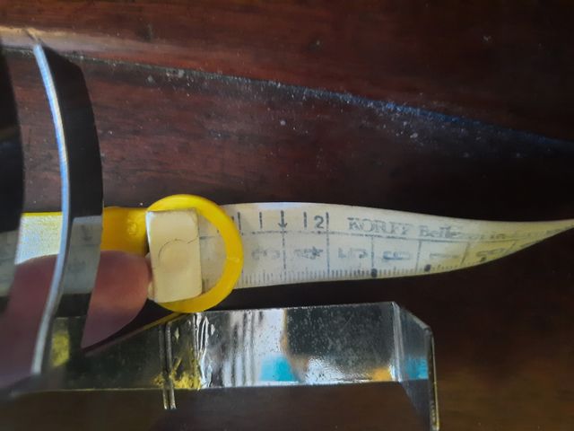 Appenditutto retroporta in metallo 30cm - nuovo