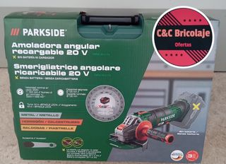 Amoladora angular Parkside 20V