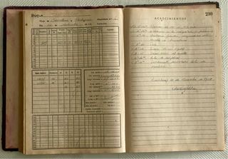 DIARIO DE NAVEGACIÓN.  (manuscrito)