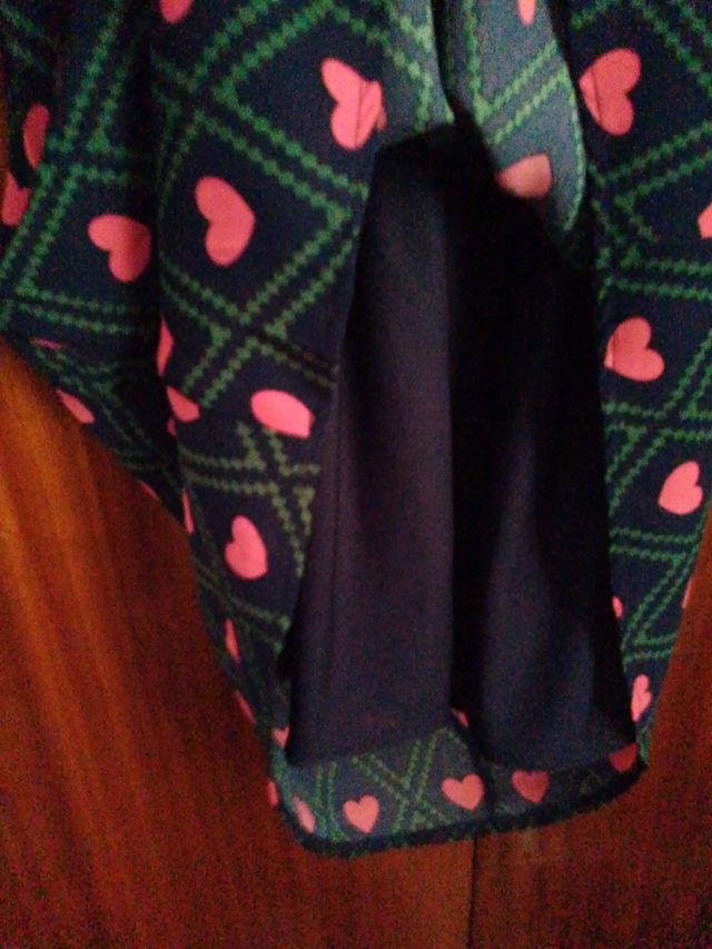 Vestito Kling M - Verde e Rosa