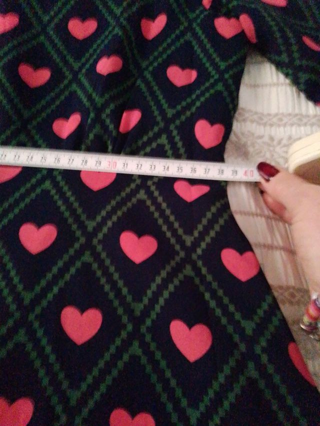 Vestito Kling M - Verde e Rosa