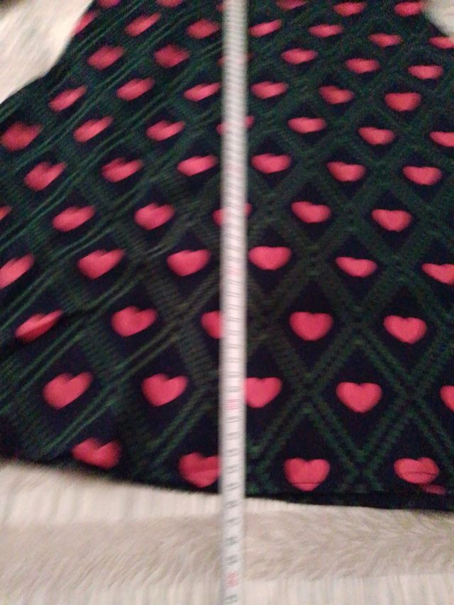 Vestito Kling M - Verde e Rosa