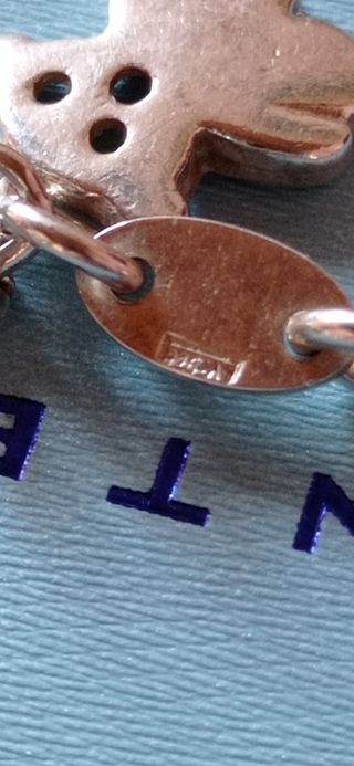 Pulsera y pendientes osos.