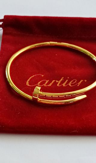 Brazalete Estilo Cartier - Dorado.No es negociable
