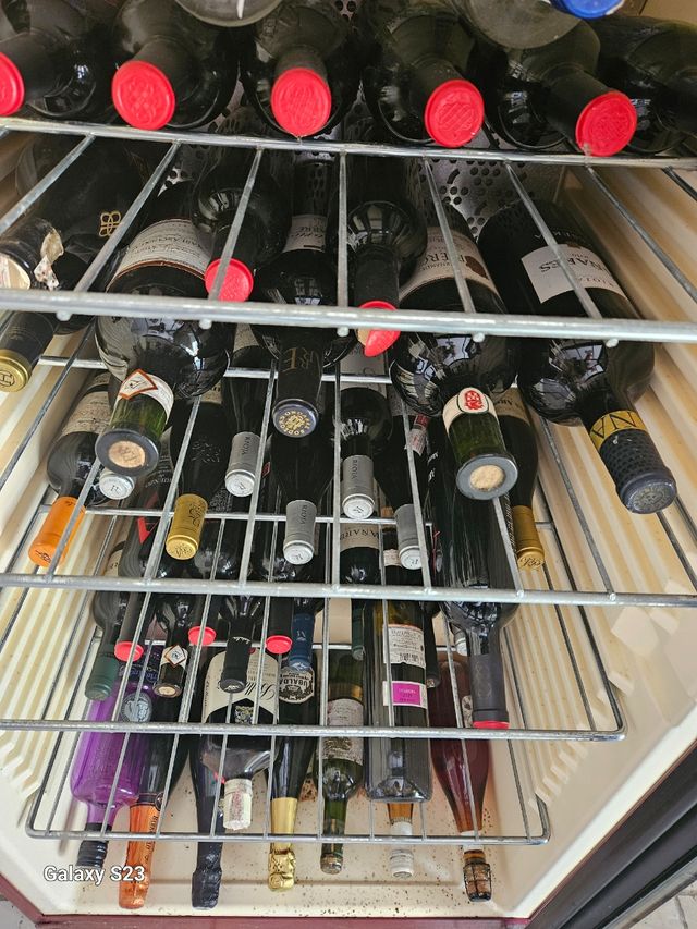 Silla vintage metal marrón