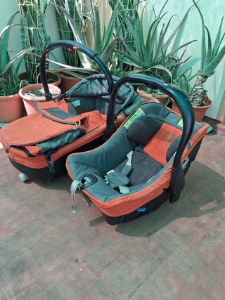 Silla bebé ligera marca Jane 
Capazo+portabebes+..