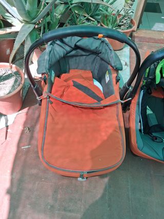 Silla bebé ligera marca Jane 
Capazo+portabebes+..