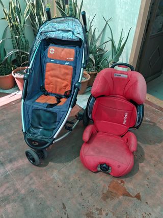 Silla bebé ligera marca Jane 
Capazo+portabebes+..