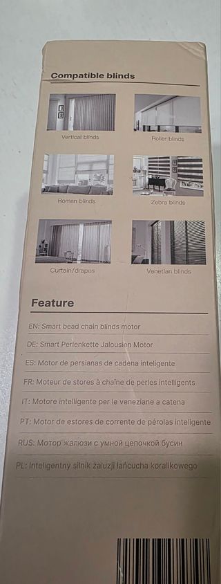 Motor Cortina Smart Moes WiFi