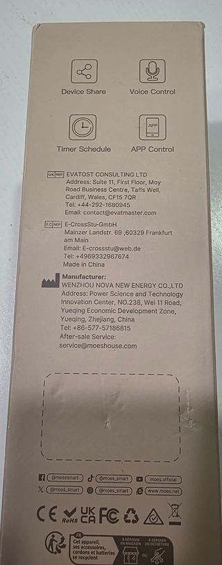 Motor Cortina Smart Moes WiFi