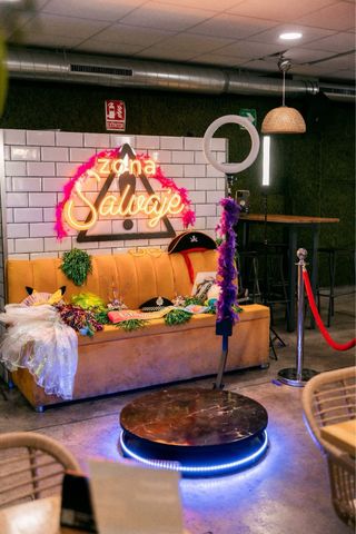 Fotomatón 360º alquiler eventos