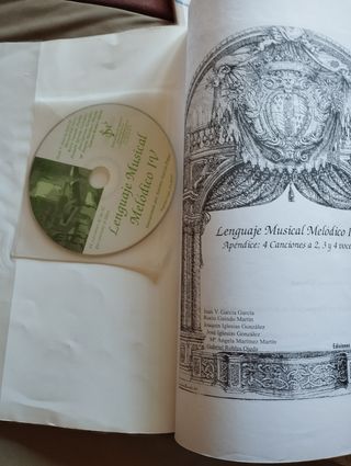 Libros musica. Conservatorio