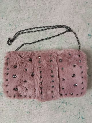 Bolso Sfera Femme rosa -  peluche