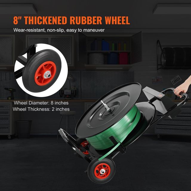 Carrello per Reggiatura in PET/Fibra Diametro Inte