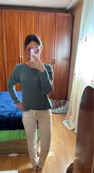 Jeans Levi's blancos