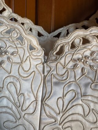 Abito da sposa vintage bianco