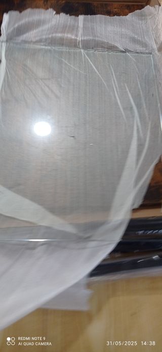 Mesa auxiliar estilo industrial nuevo