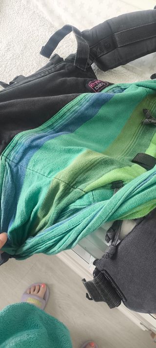 Mochila porteo Ergobaby: usada