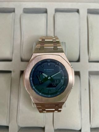 Casio G-Shock GA2100 CasiOak Oro Rosa