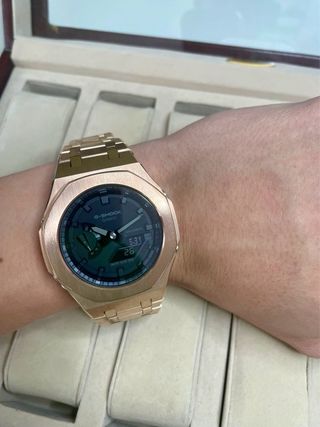 Casio G-Shock GA2100 CasiOak Oro Rosa