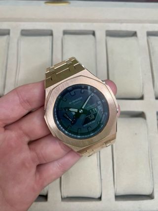 Casio G-Shock GA2100 CasiOak Oro Rosa