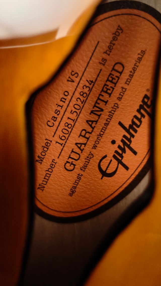 Guitarra Epiphone Casino