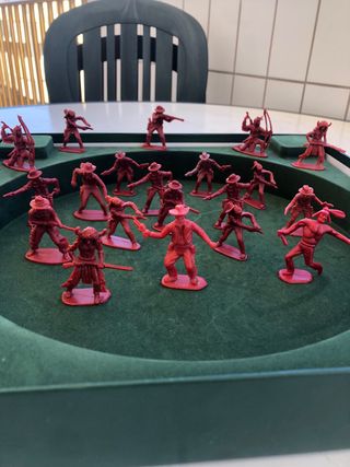 Soldatini indiani  cowboys anni 80