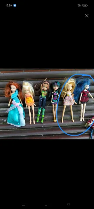 6 Bambole Winx Club Monster High