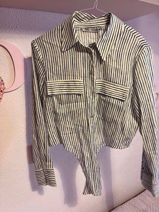 Camisa Zara rayas marineras