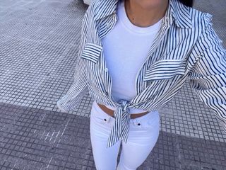 Camisa Zara rayas marineras