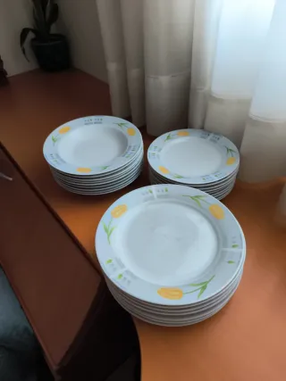 Vajilla porcelana 26 piezas