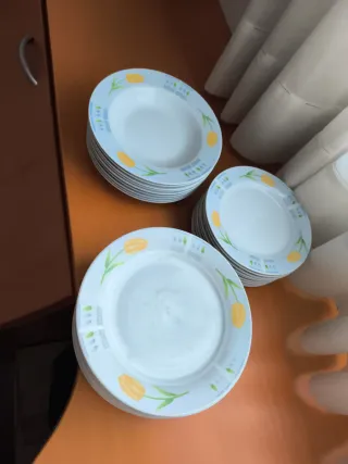 Vajilla porcelana 26 piezas