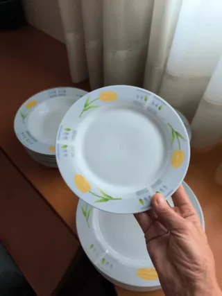 Vajilla porcelana 26 piezas